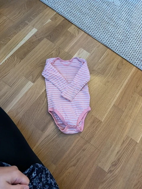 Lupilu raidallinen body 74/80