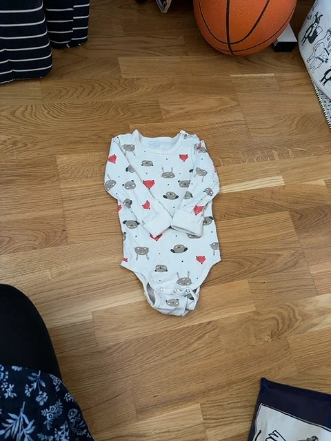 Pippi body pitkähihainen 62/68