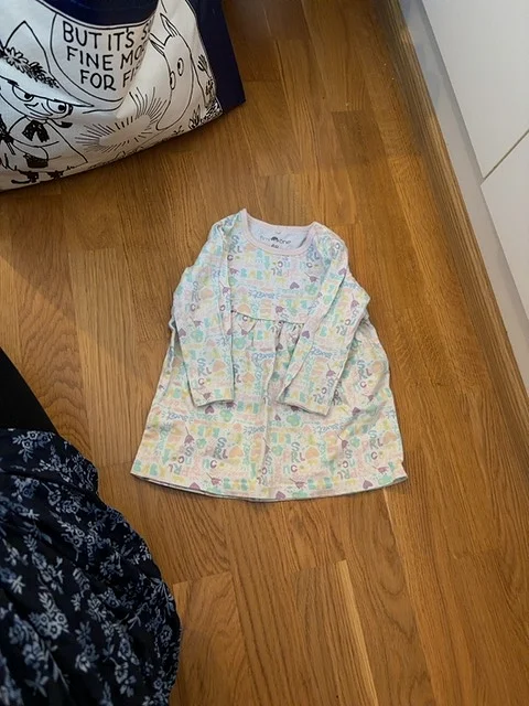 TinyOne pitkähihainen mekko 68