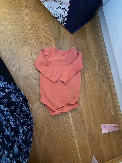 Zy baby oranssi body 62/68