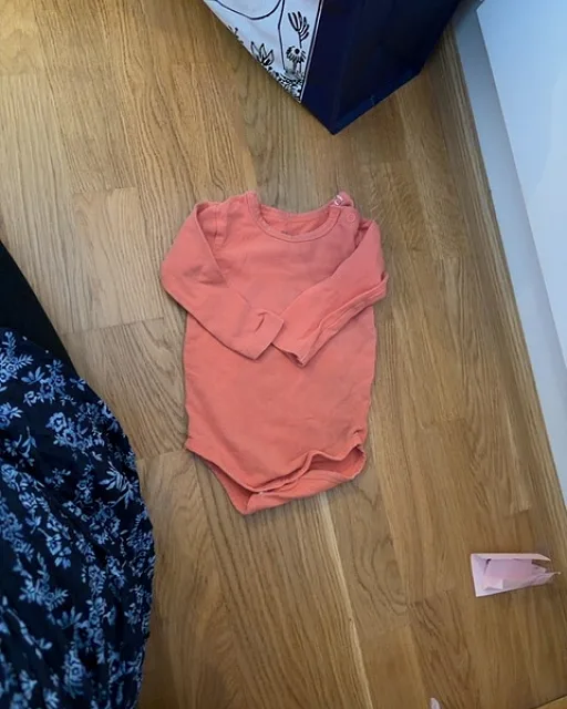 Zy baby oranssi body 62/68