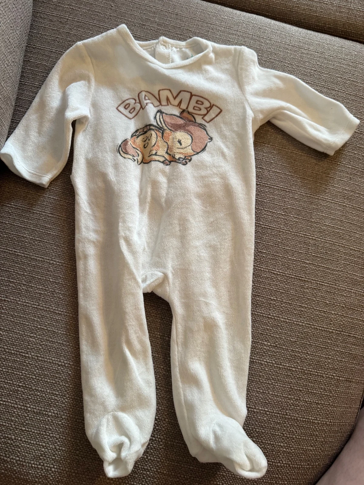 Vauvan pyjama / haalari, Bambi, Disney baby 6m